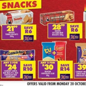 Chocolate at Shoprite
