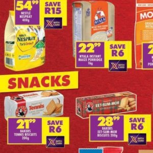 Snacks at Shoprite