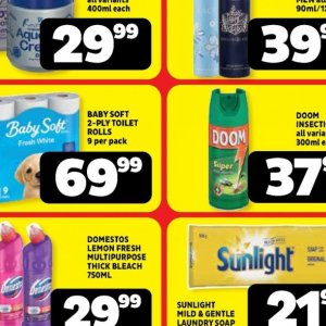 Toilet rolls at Usave
