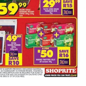 Jelly at Shoprite