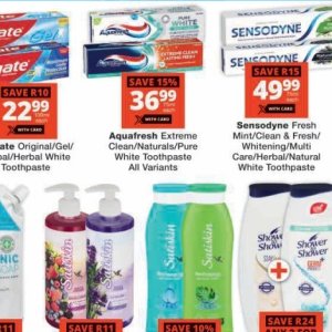 Toothpaste aquafresh