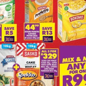Cereal at Shoprite