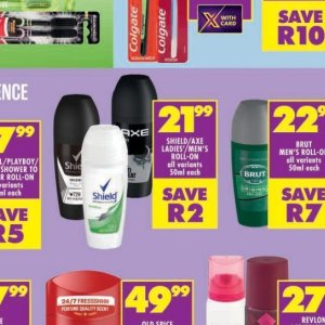 Axe at Shoprite