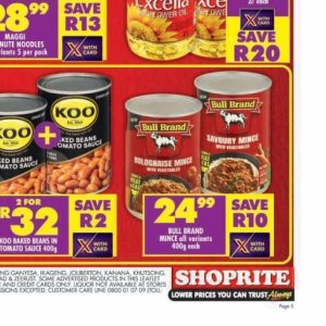   at Shoprite