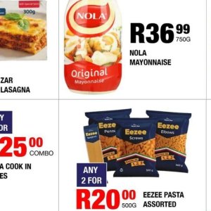 Mayonnaise at Take n Pay