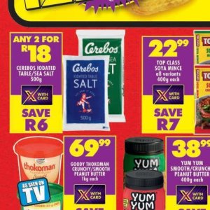 Salt at Shoprite