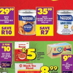 Dessert at Shoprite