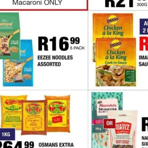 Noodles at Take n Pay