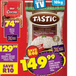 Rice at Shoprite