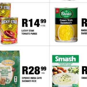 Purees at Take n Pay