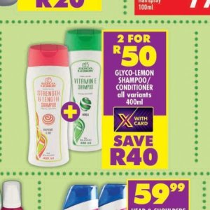 Shampoo at Shoprite