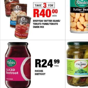 Purees at Take n Pay