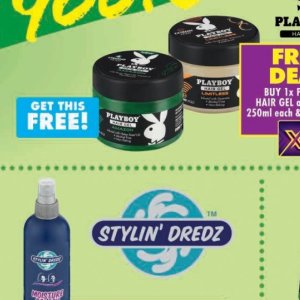 Hair gel at Shoprite
