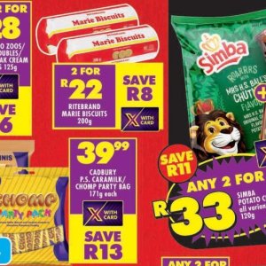 Biscuits at Shoprite