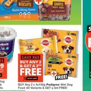 Cat food at Checkers