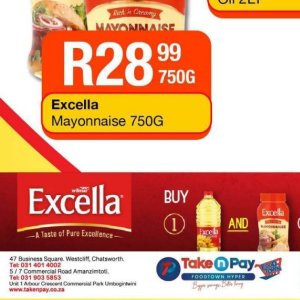 Mayonnaise at Take n Pay