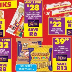 Biscuits at Shoprite