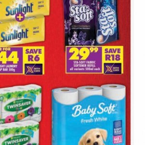 Softener at Shoprite