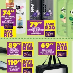 Shampoo at Shoprite