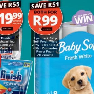 Toilet rolls at Checkers