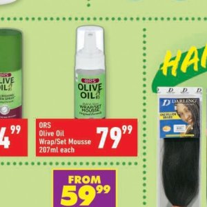 Olive oil at Shoprite