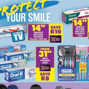 Toothpaste aquafresh