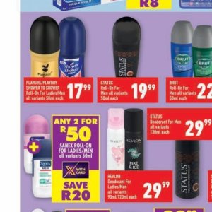 Shower at Shoprite