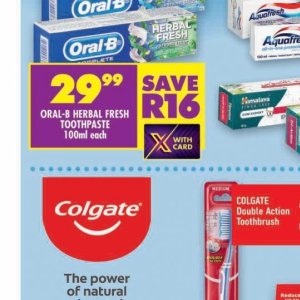 Toothpaste aquafresh