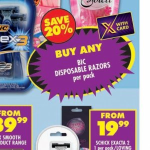  BIC at Shoprite