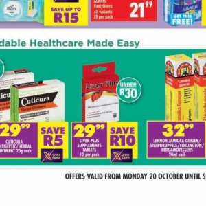 Supplements at Shoprite