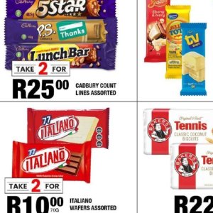Chocolate at Take n Pay