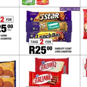 Chocolate at Take n Pay