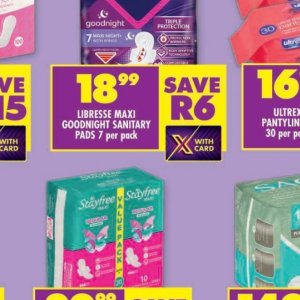 Sanitary pads libresse