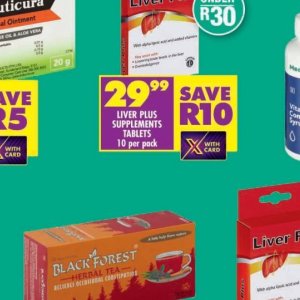 Supplements at Shoprite