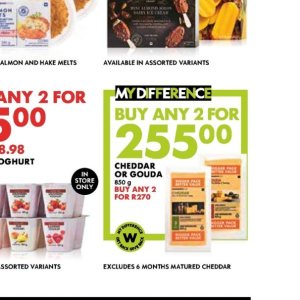 Cheddar at Woolworths