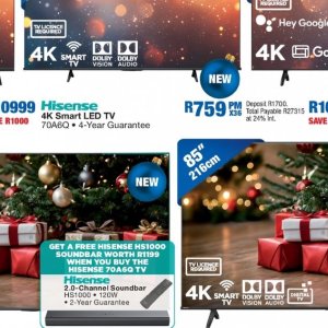 TV set at OK Furniture