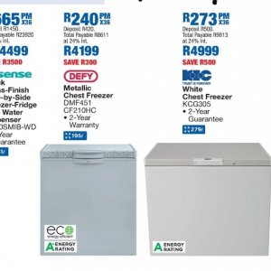 Freezer at OK Furniture