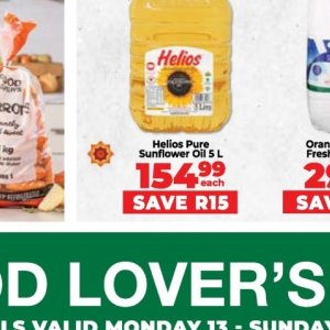Sunflower oil at Fruit & Veg City