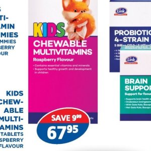 Vitamins at Link Pharmacy