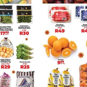 Spinach at Fruit & Veg City