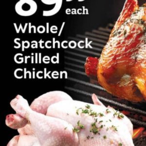 Grilled chicken at Oxford freshmarket