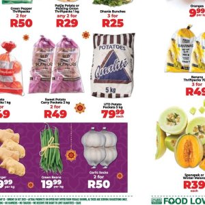 Potatoes at Fruit & Veg City