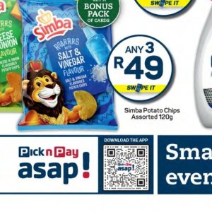 Chips at Pick n Pay Hyper