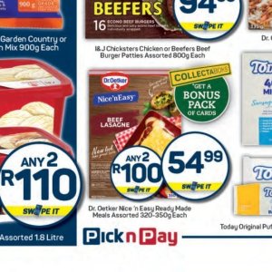 Lasagne at Kit Kat Cash&Carry