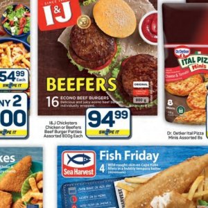 Burgers at Pick n Pay Hyper