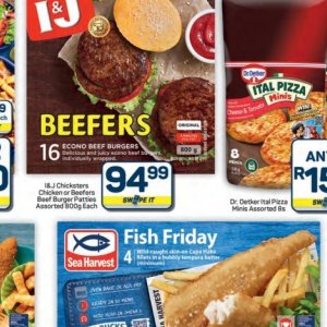 Burgers at Pick n Pay Hyper