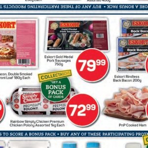 Sausages at Pick n Pay Hyper