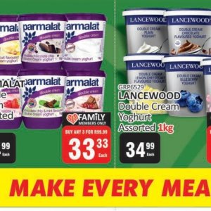 Yoghurt at Kit Kat Cash&Carry