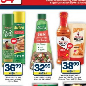 Dressing at Pick n Pay Hyper