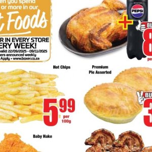 Chips at Boxer Superstores